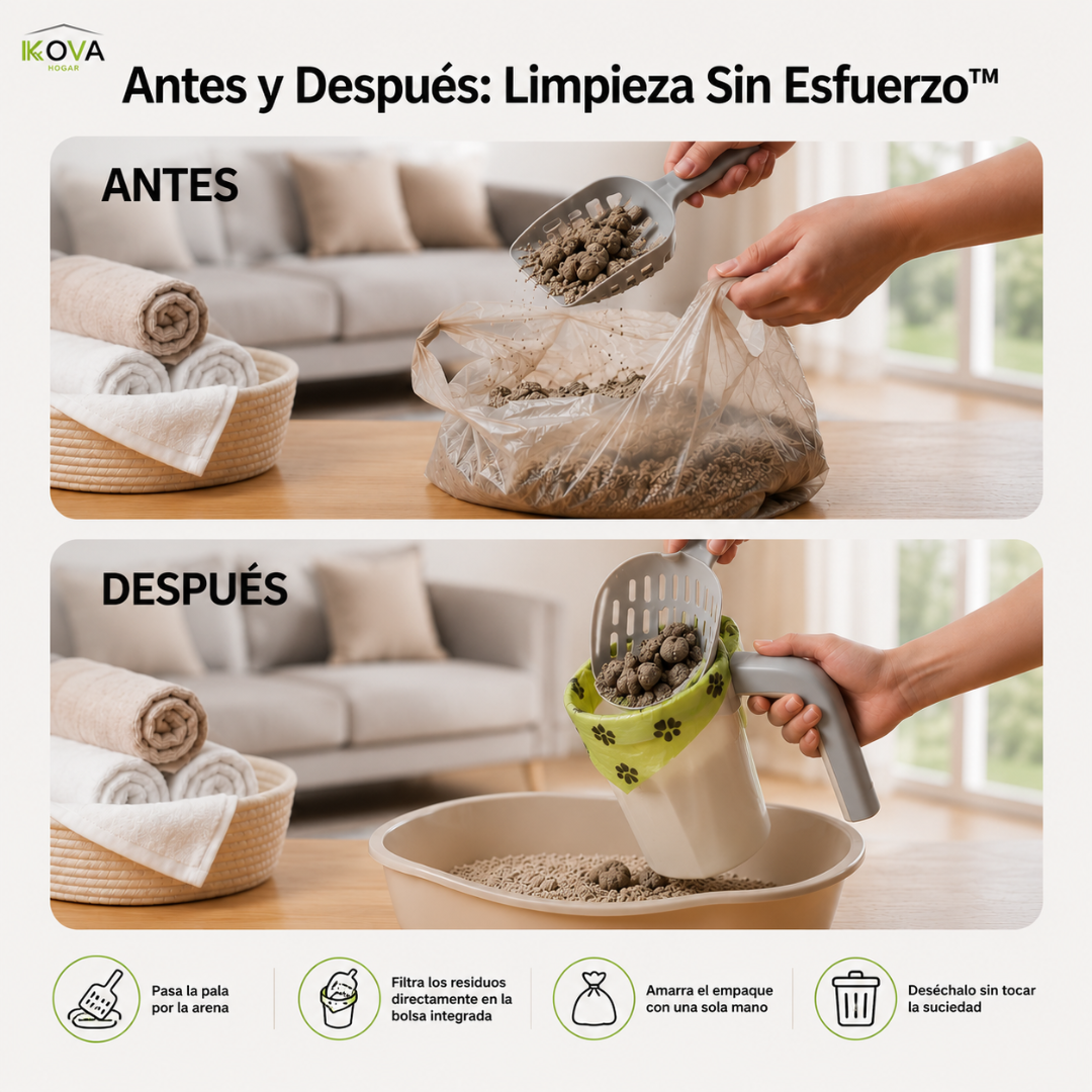 ScoopFresh™ Pala De Arena Higiénica