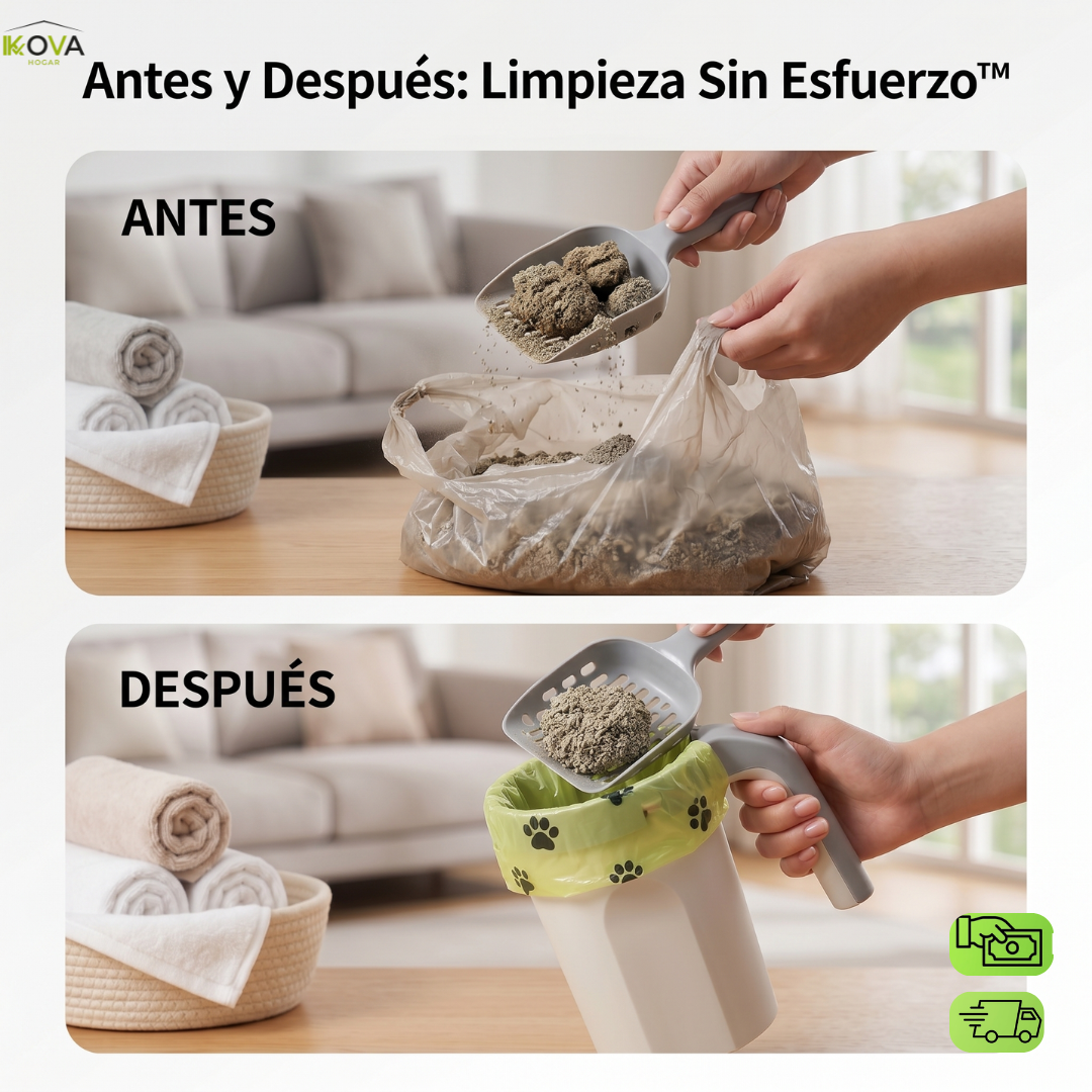 ScoopFresh™ Pala De Arena Higiénica