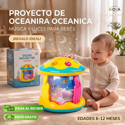 TummyTrack™ Proyector Musical Para Estimulación Temprana