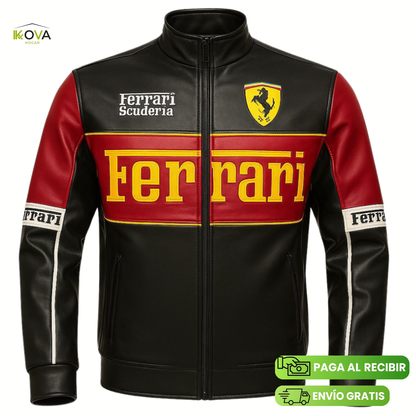 Velocity Red™ Chaqueta Ferrari Importada Premium