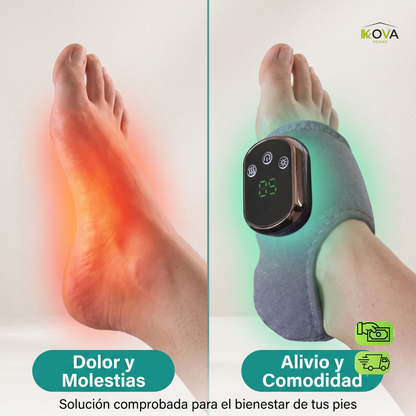 AnkleRelief™ Par de Masajeador Térmico Para Tobillo