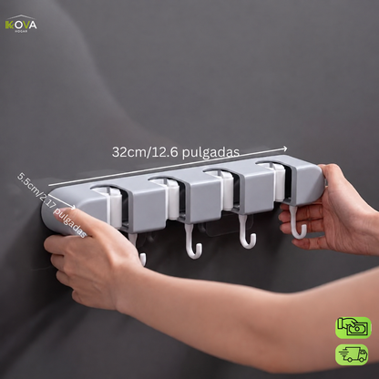 EasyMount™Soporte Adhesivo Para Escobas