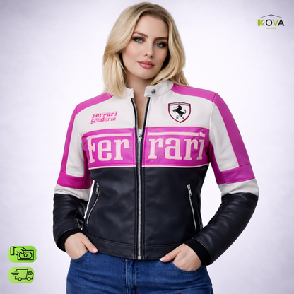 Scuderia Queen™ Chaqueta Ferrari Premium Para Dama