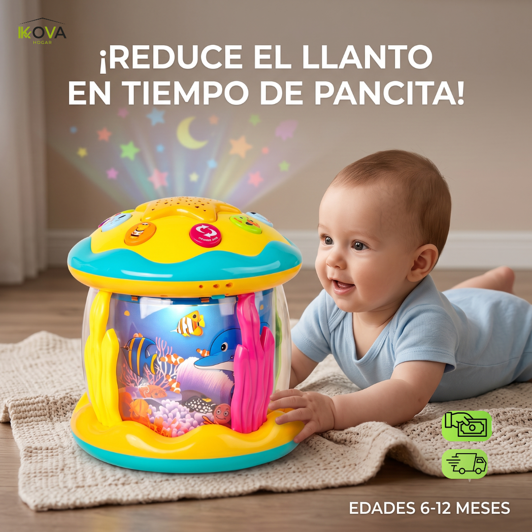 TummyTrack™ Proyector Musical Para Estimulación Temprana