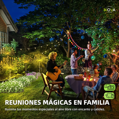 FireworkGlow™2x1 Luces Solares Para Jardín