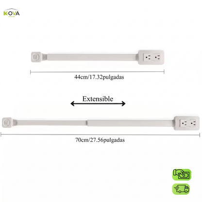 FlushPlug™ Adaptador Ultra Plano Versátil de 180°