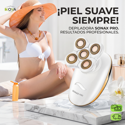 VelvetSilk Pro™Depiladora Eléctrica 5 en 1 Lavable Multifuncional