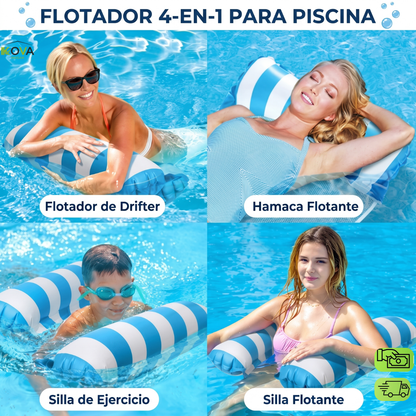 FactoryChill Pack™ 2 Hamacas Inflables Calidad Premium