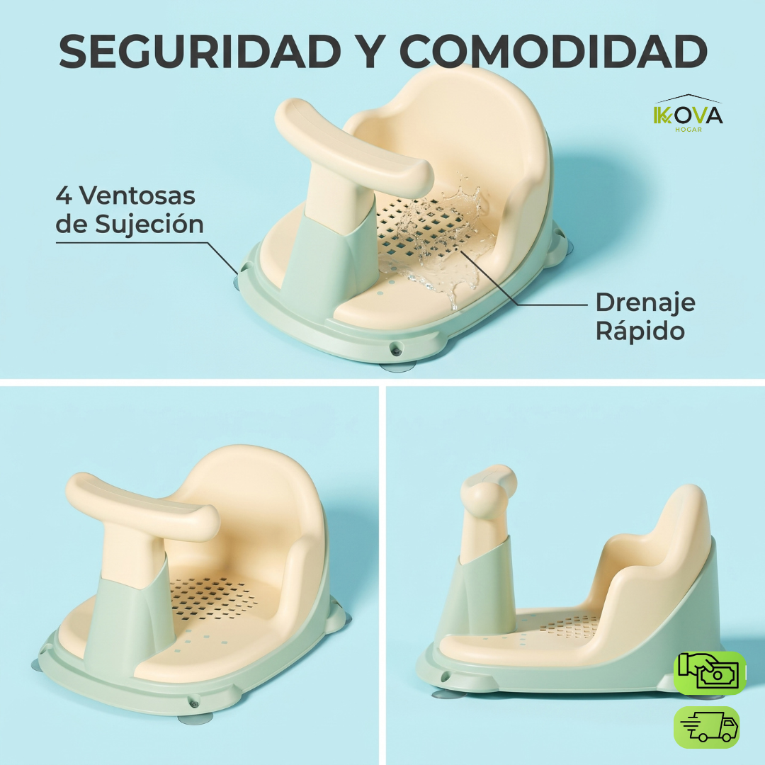 StayPut™ Silla antideslizante para tina, para bebé desde los 6 meses