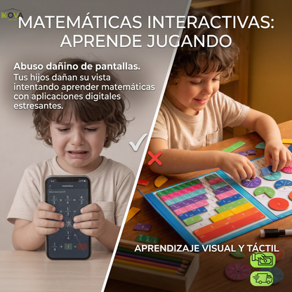 ScreenFreeMath™ Libro Didáctico Interactivo De Matemáticas