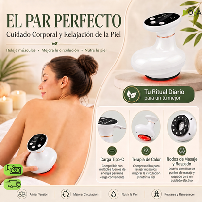 CelluInfra™ Masajeador  Corporal Con Infrarrojos + 1 Aceite de Regalo