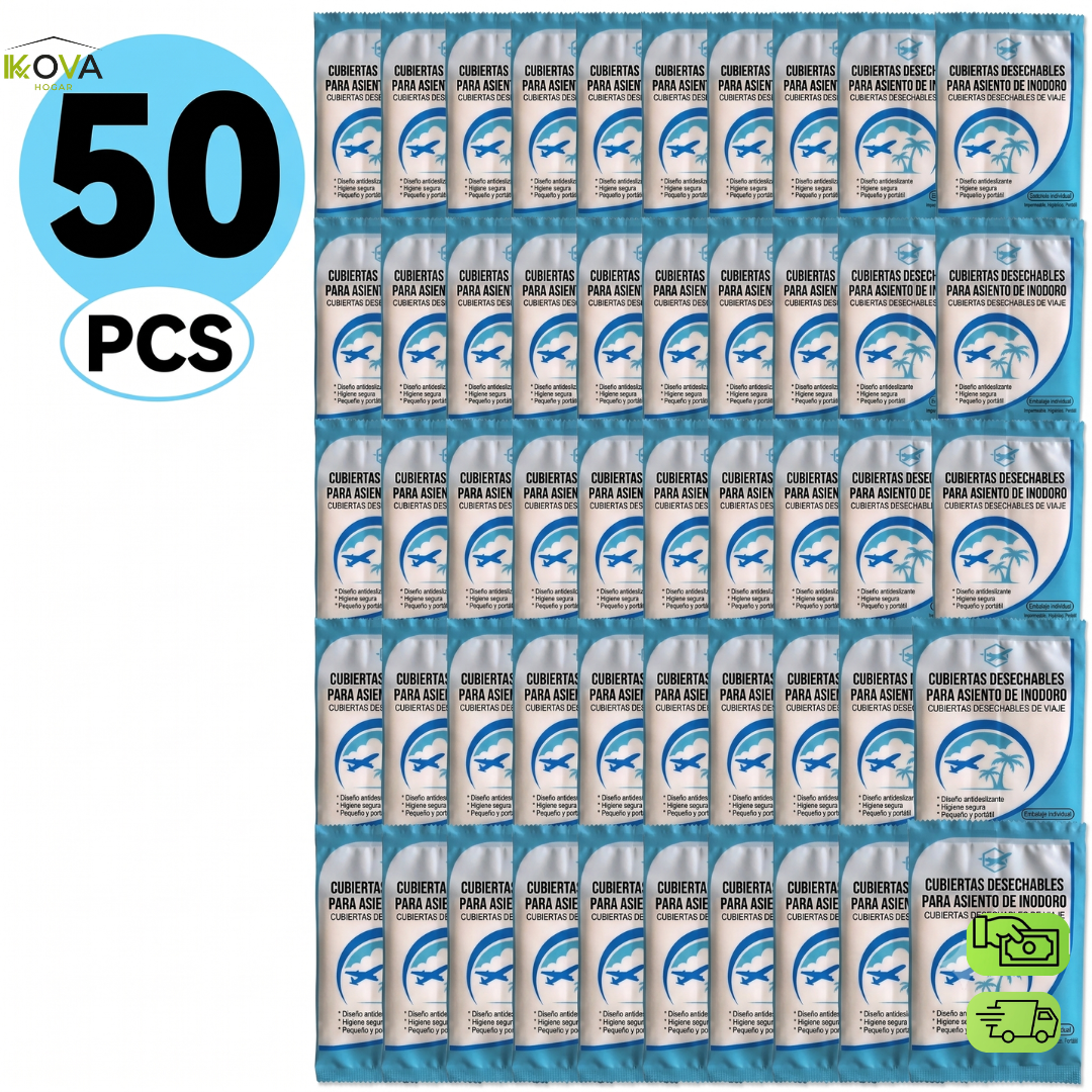SafeSeat™ Pack x50 Protector Desechable De Inodoro