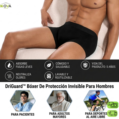 DriGuard™ Bóxer De Protección Invisible Para Hombres