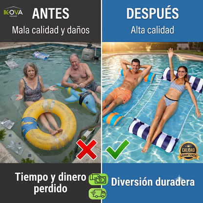 FactoryChill Pack™ 2 Hamacas Inflables Calidad Premium