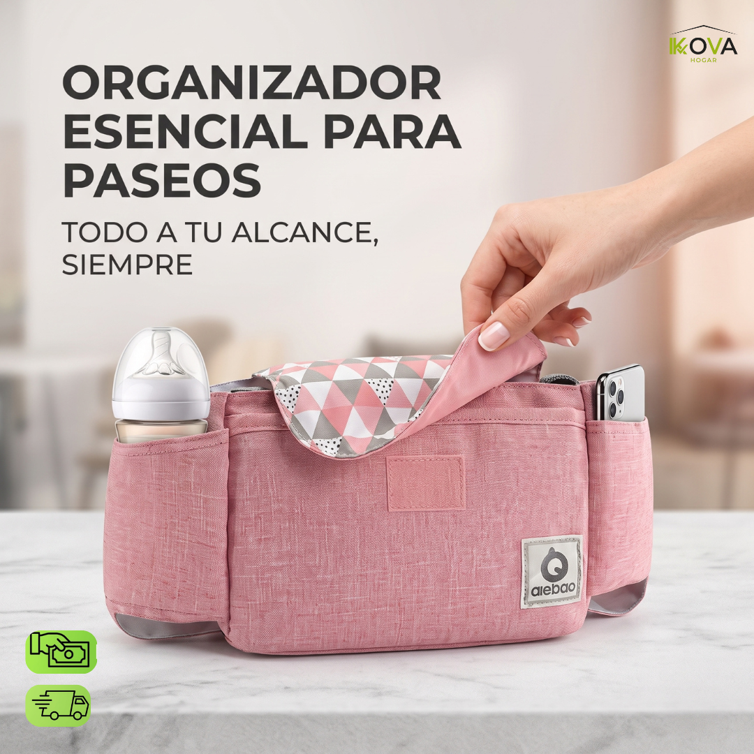 StrollEase™ Organizador Práctico Para Cochecitos