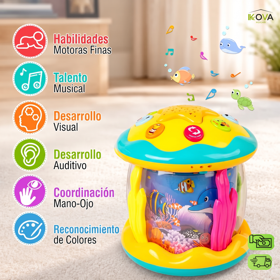 TummyTrack™ Proyector Musical Para Estimulación Temprana