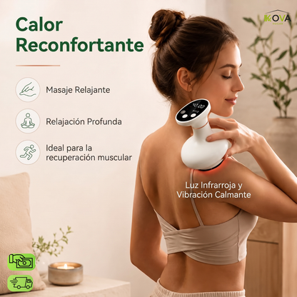 CelluInfra™ Masajeador  Corporal Con Infrarrojos + 1 Aceite de Regalo