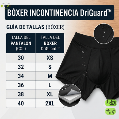 DriGuard™ Bóxer De Protección Invisible Para Hombres
