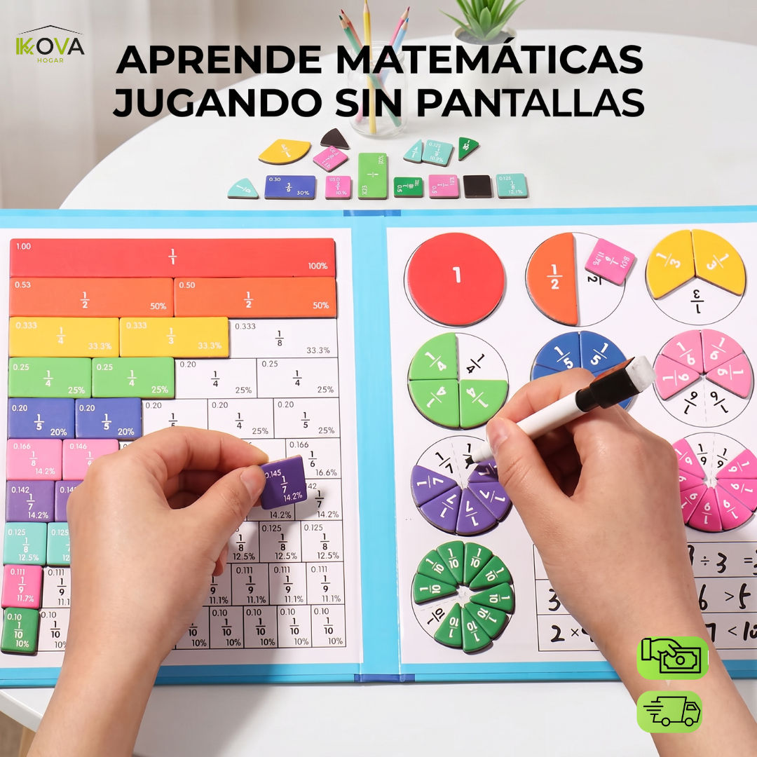 ScreenFreeMath™ Libro Didáctico Interactivo De Matemáticas