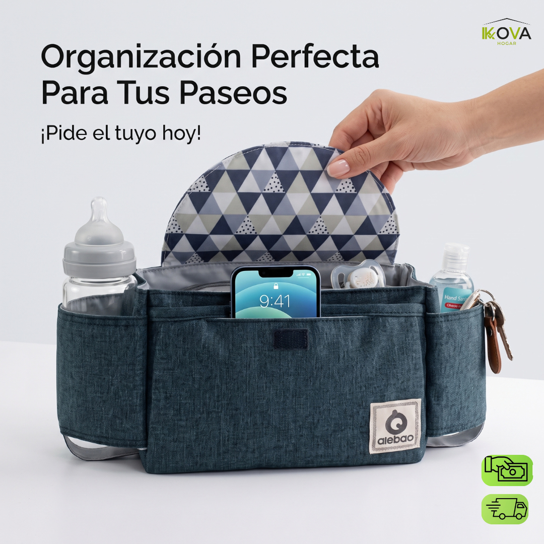 StrollEase™ Organizador Práctico Para Cochecitos