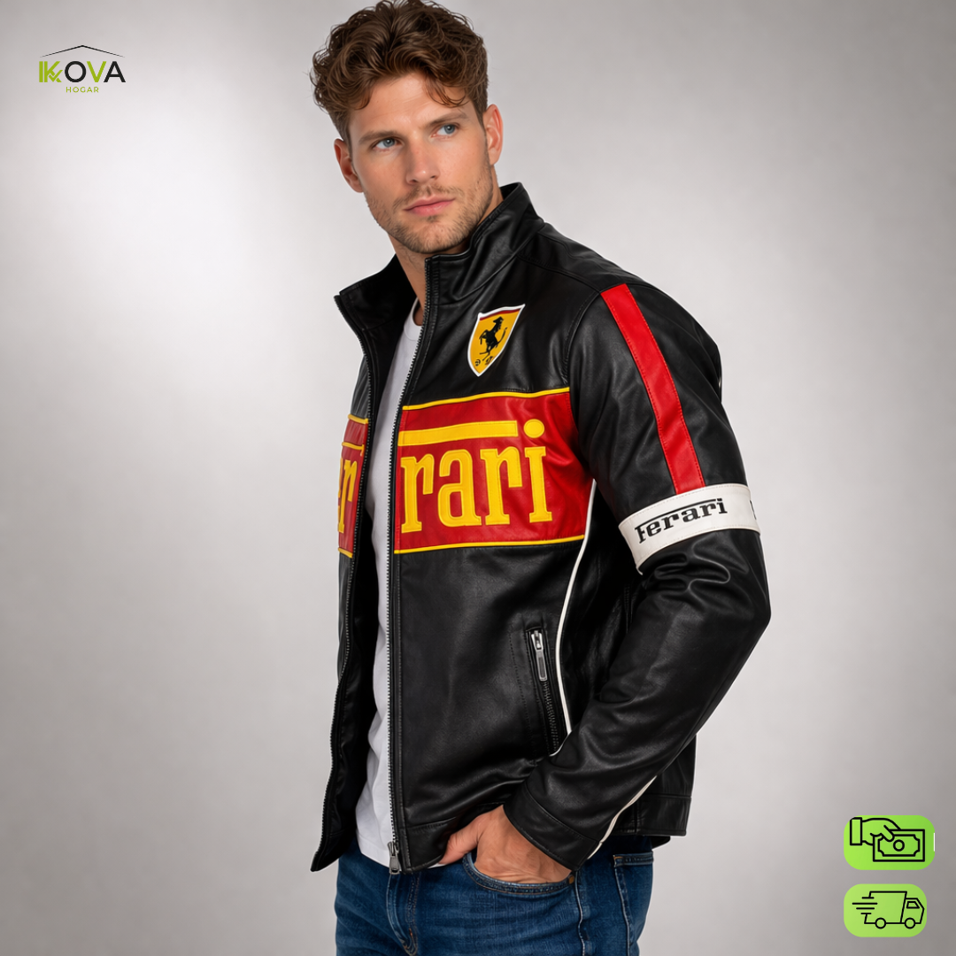 Velocity Red™ Chaqueta Ferrari Importada Premium