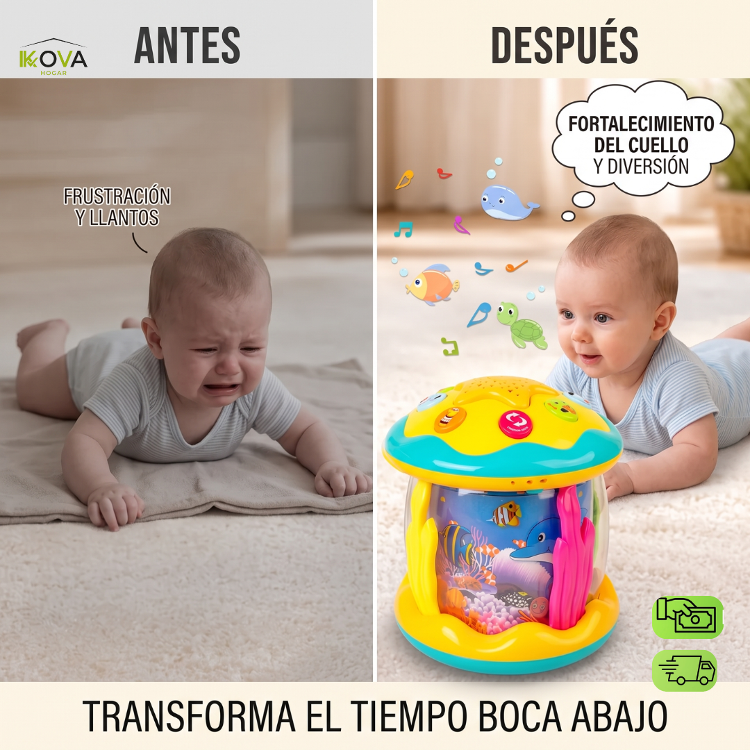 TummyTrack™ Proyector Musical Para Estimulación Temprana
