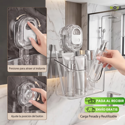 RentSafe Cavity™ Canastilla adhesiva multiuso sin taladrar