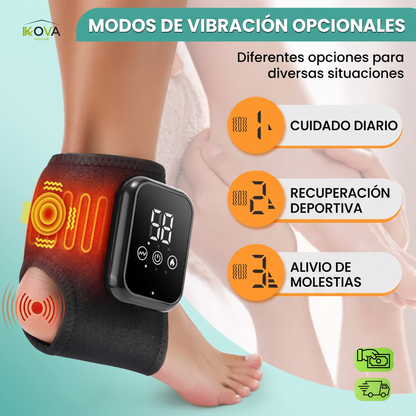 AnkleRelief™ Par de Masajeador Térmico Para Tobillo