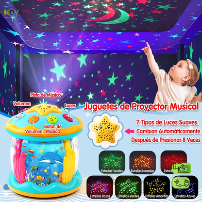 TummyTrack™ Proyector Musical Para Estimulación Temprana