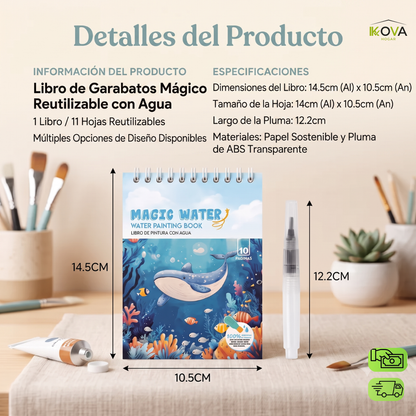 AquaMagic Book™ 2x1 Libro Mágico De Agua
