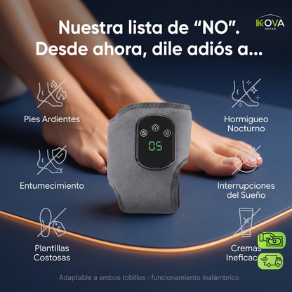 AnkleRelief™ Par de Masajeador Térmico Para Tobillo