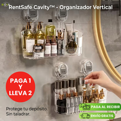 RentSafe Cavity™ Canastilla adhesiva multiuso sin taladrar