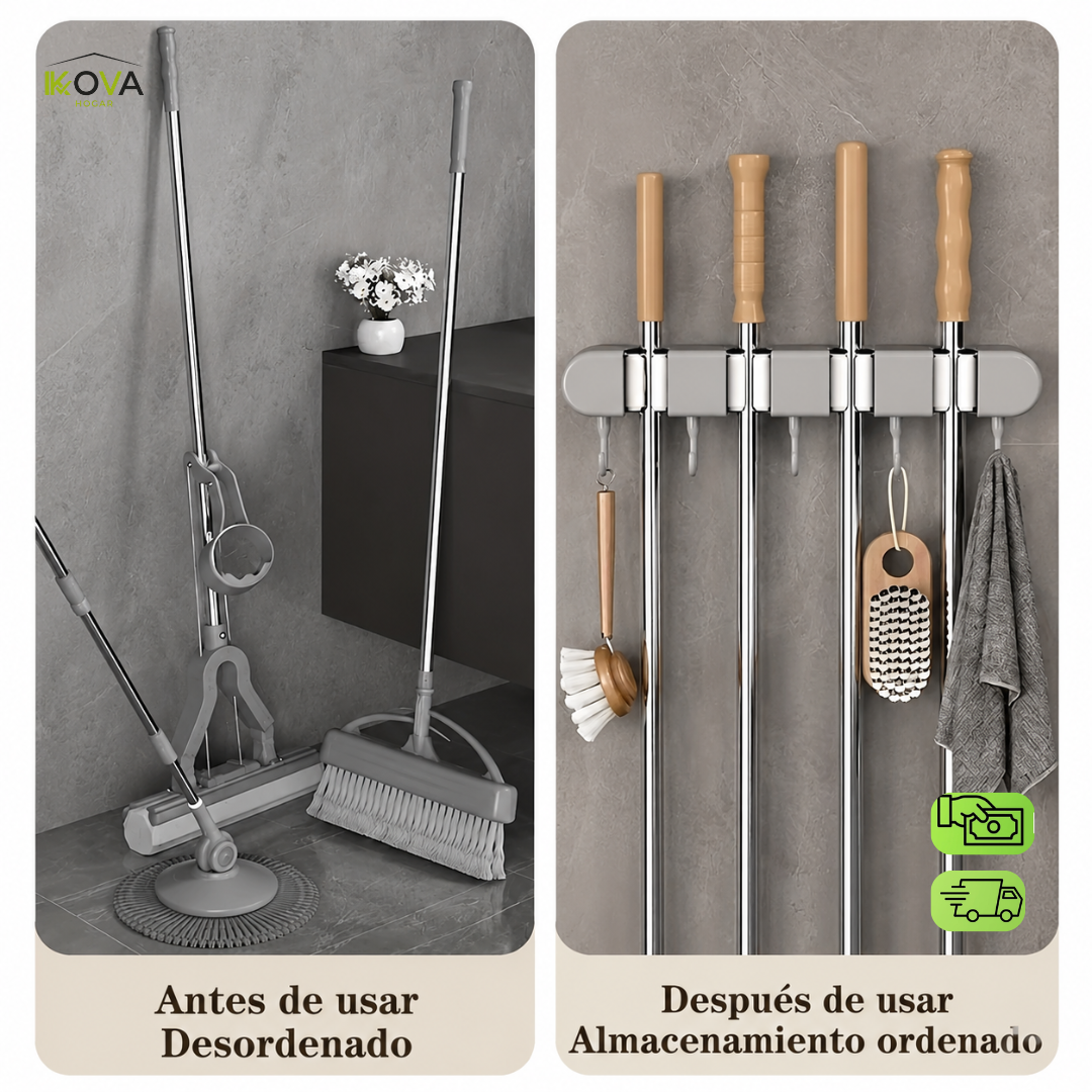 EasyMount™Soporte Adhesivo Para Escobas